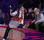 Prince Henry Clown bei der Premiere der 2. Winterspielzeit 2020 am 01.02.2020 (©Foto: Martin Schmitz)